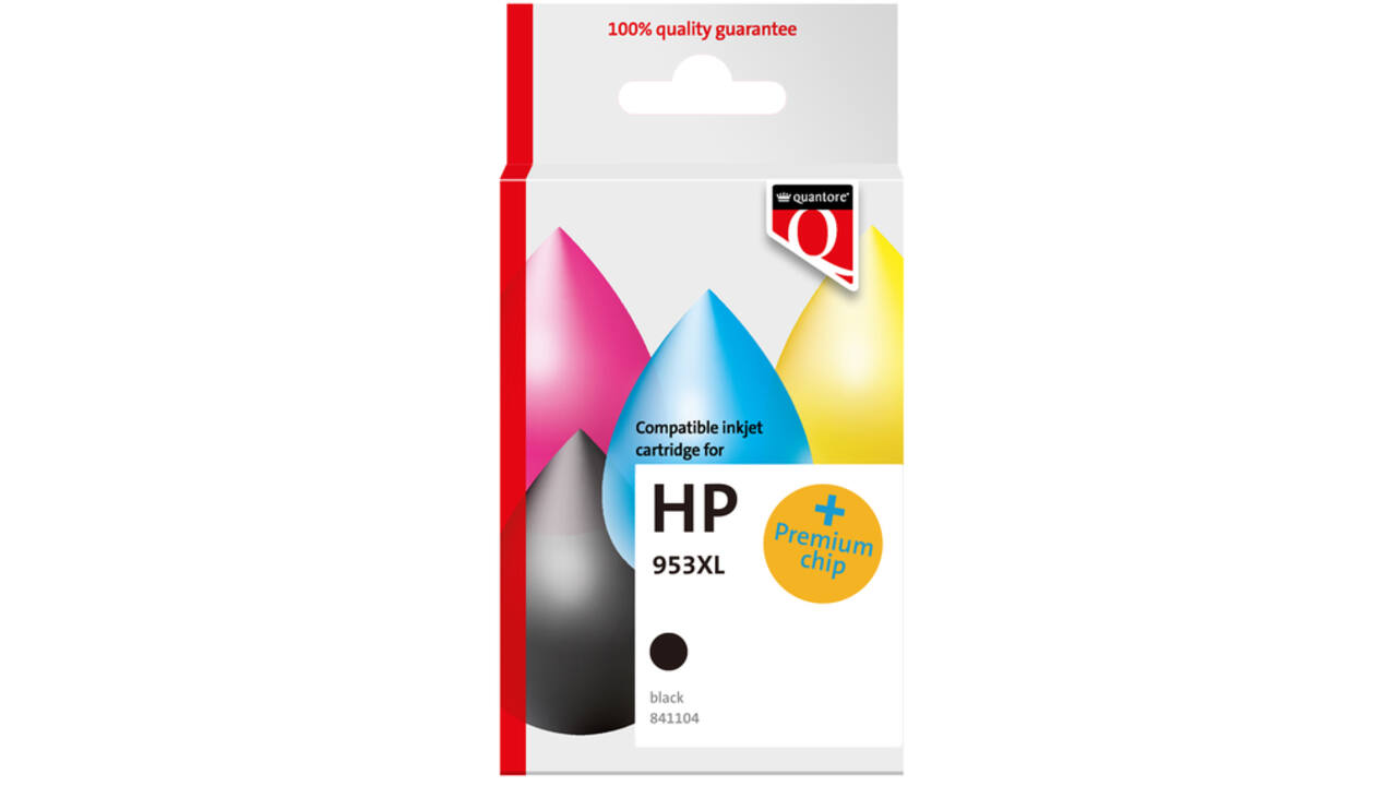 Inktcartridge Quantore alternatief tbv HP L0S70AE 953XL zwart HC