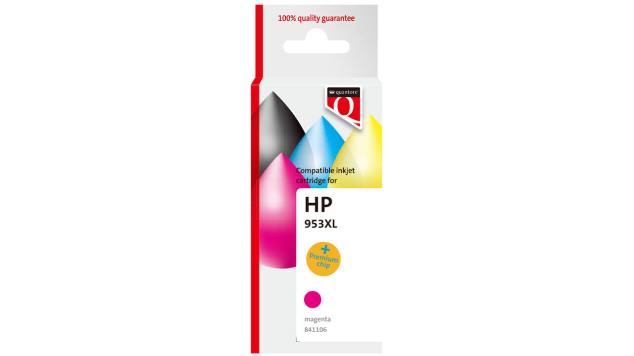 Inktcartridge Quantore alternatief tbv HP F6U17AE 953XL rood HC