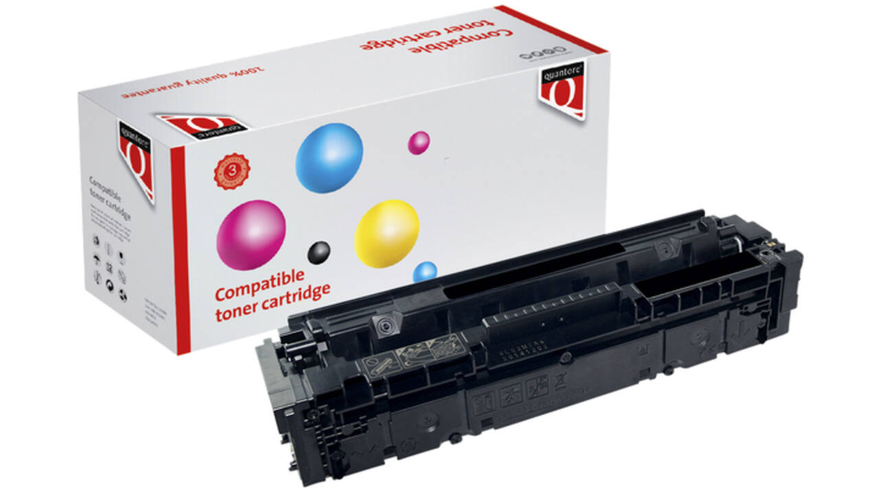 Tonercartridge Quantore alternatief tbv HP CF540A 203A zwart