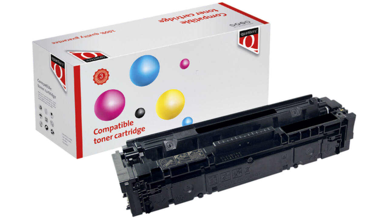 Tonercartridge Quantore alternatief tbv HP CF540X 203X zwart