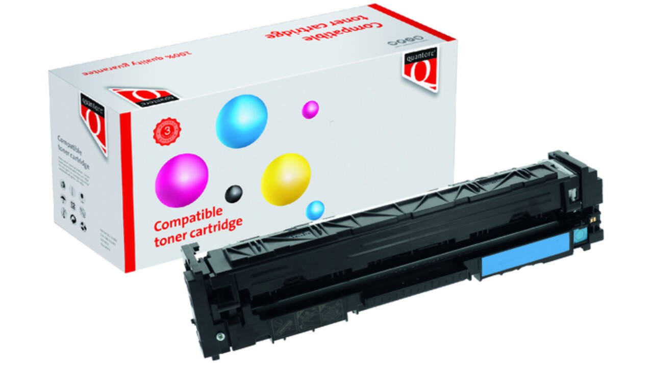 Tonercartridge Quantore alternatief tbv HP CF531A 205A blauw