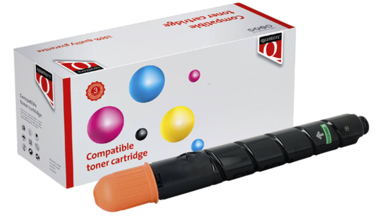 Tonercartridge Quantore alternatief tbv Canon C-EXV 29 geel