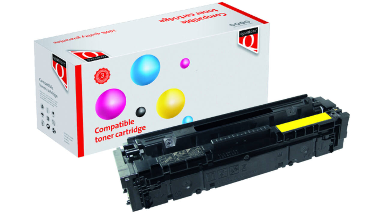 Tonercartridge Quantore alternatief tbv Canon 045H geel