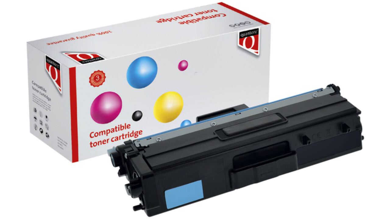 Toner Quantore alternatief tbv Brother TN-421C blauw