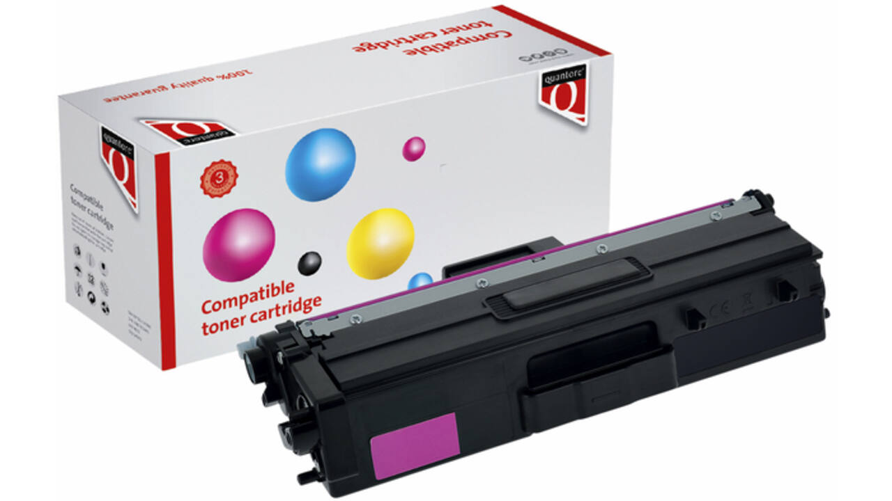 Toner Quantore alternatief tbv Brother TN-421M rood
