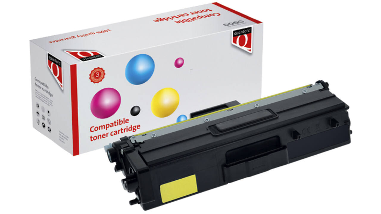Toner Quantore alternatief tbv Brother TN-421Y geel
