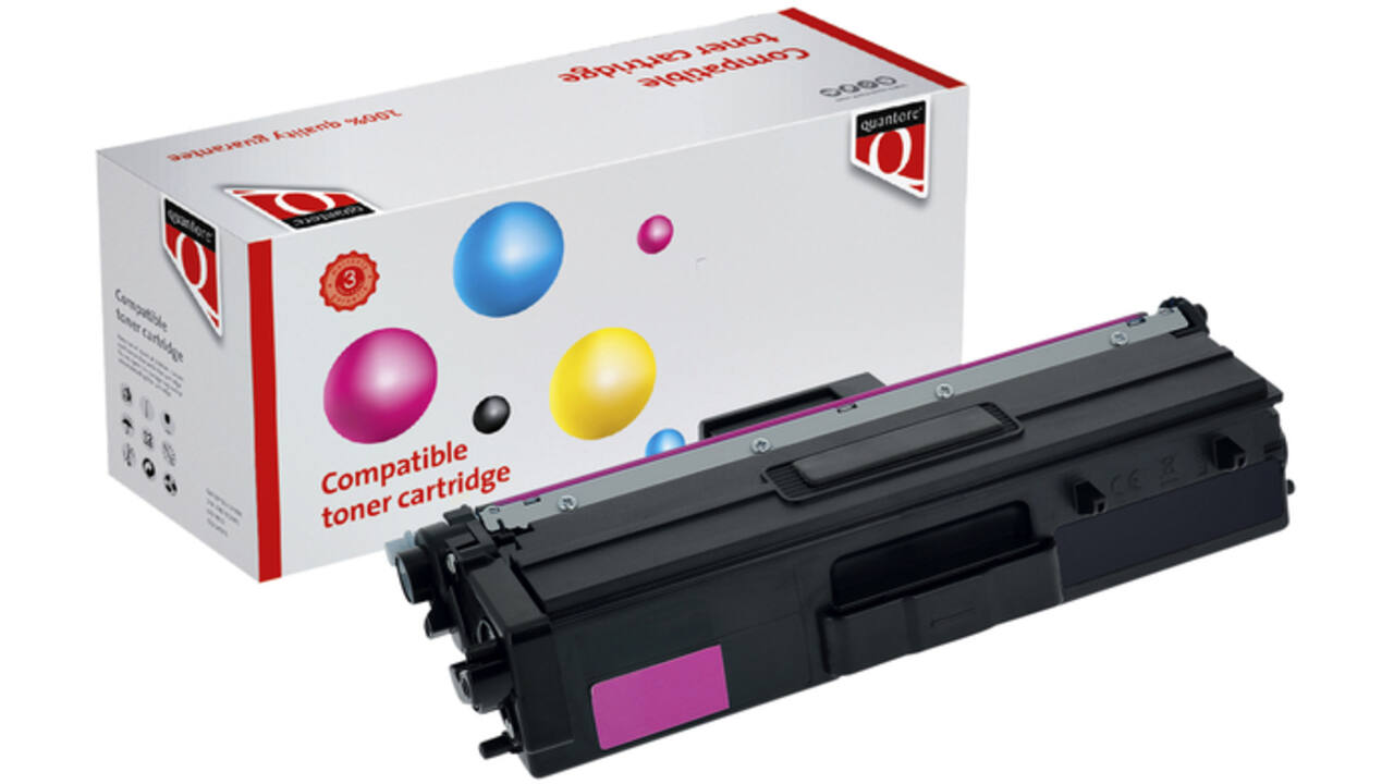 Toner Quantore alternatief tbv Brother TN-423M rood