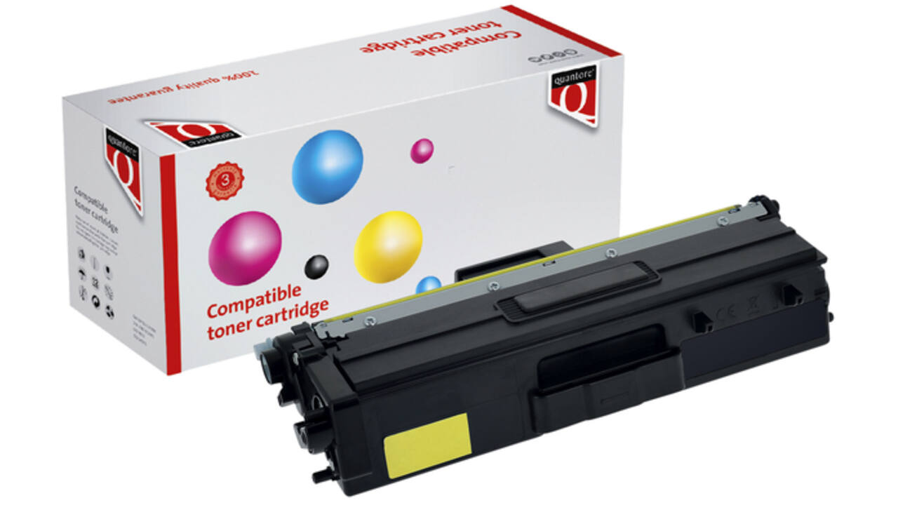 Toner Quantore alternatief tbv Brother TN-423Y geel
