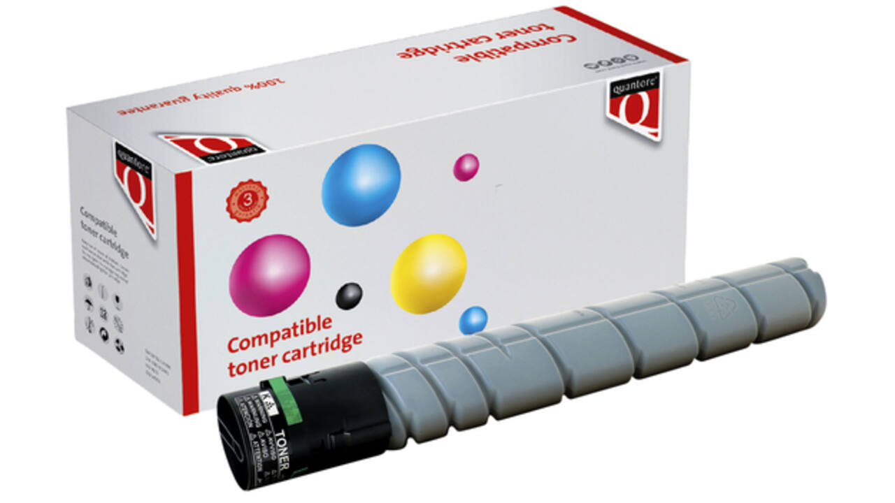 Toner Quantore alternatief tbv Konica Minolta TN-321K zwart