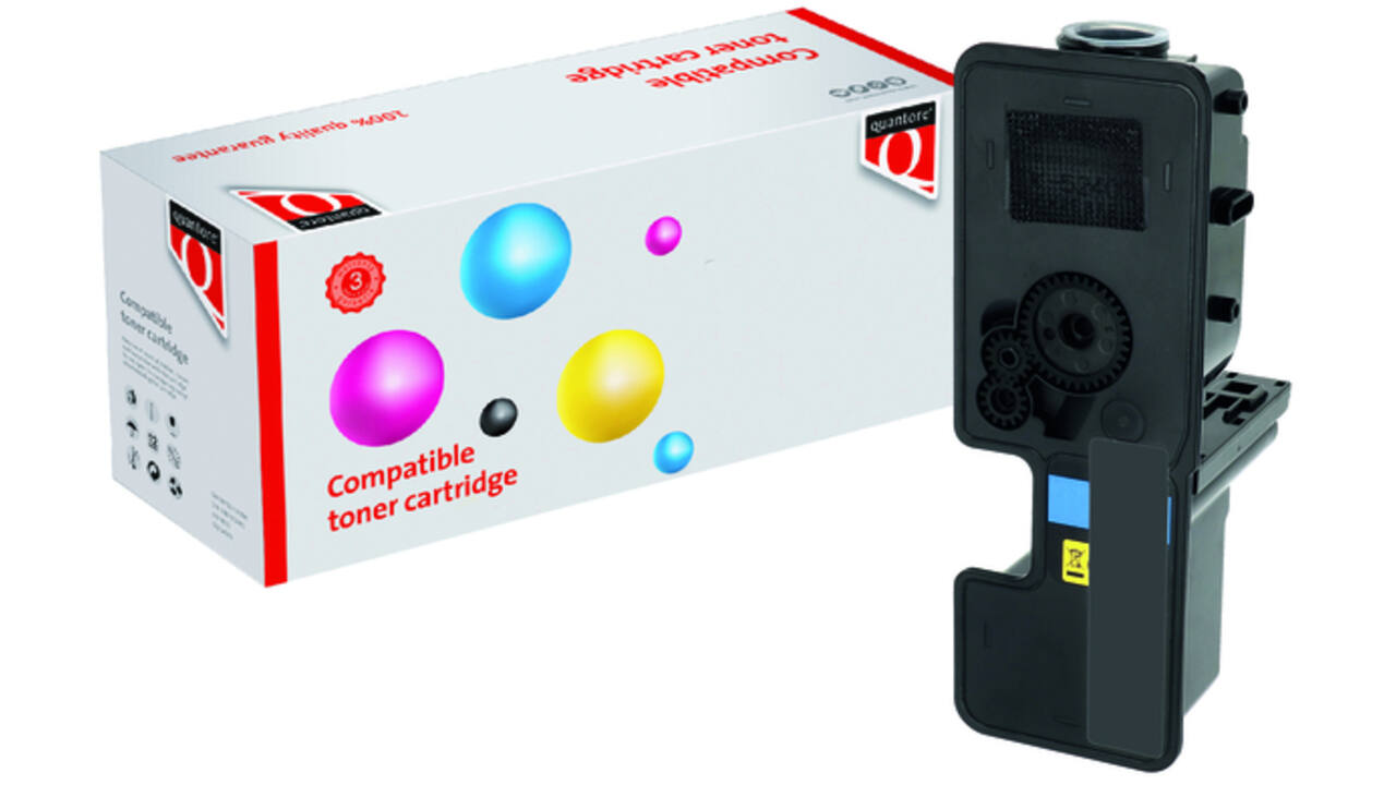 Toner Quantore alternatief tbv Kyocera TK-5230C blauw