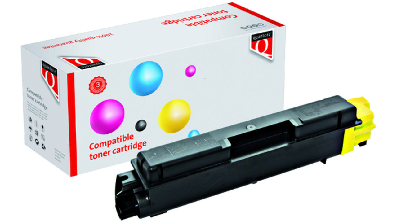 Toner Quantore alternatief tbv Kyocera TK-5270Y geel