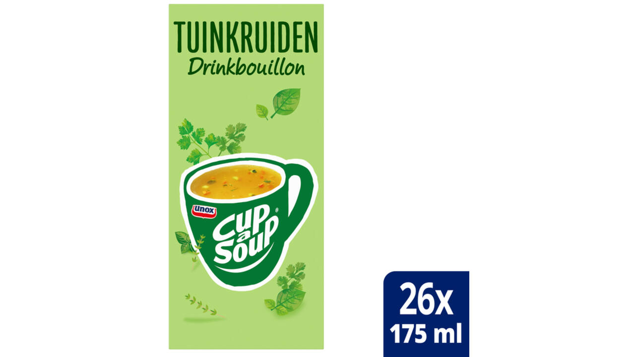 Cup-a-Soup Unox heldere bouillon tuinkruiden 175ml