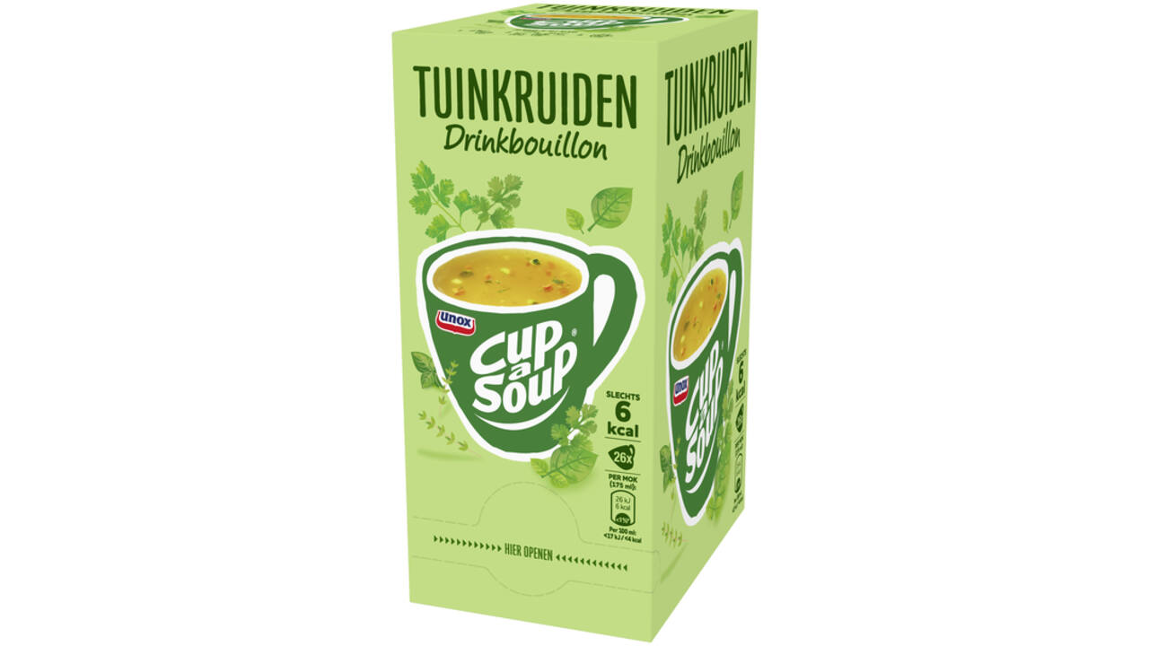 Cup-a-Soup Unox heldere bouillon tuinkruiden 175ml