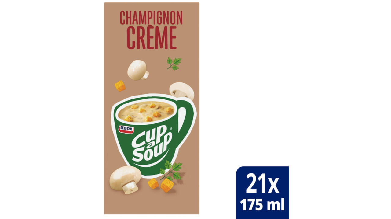 Cup-a-Soup Unox champignon crème 175ml