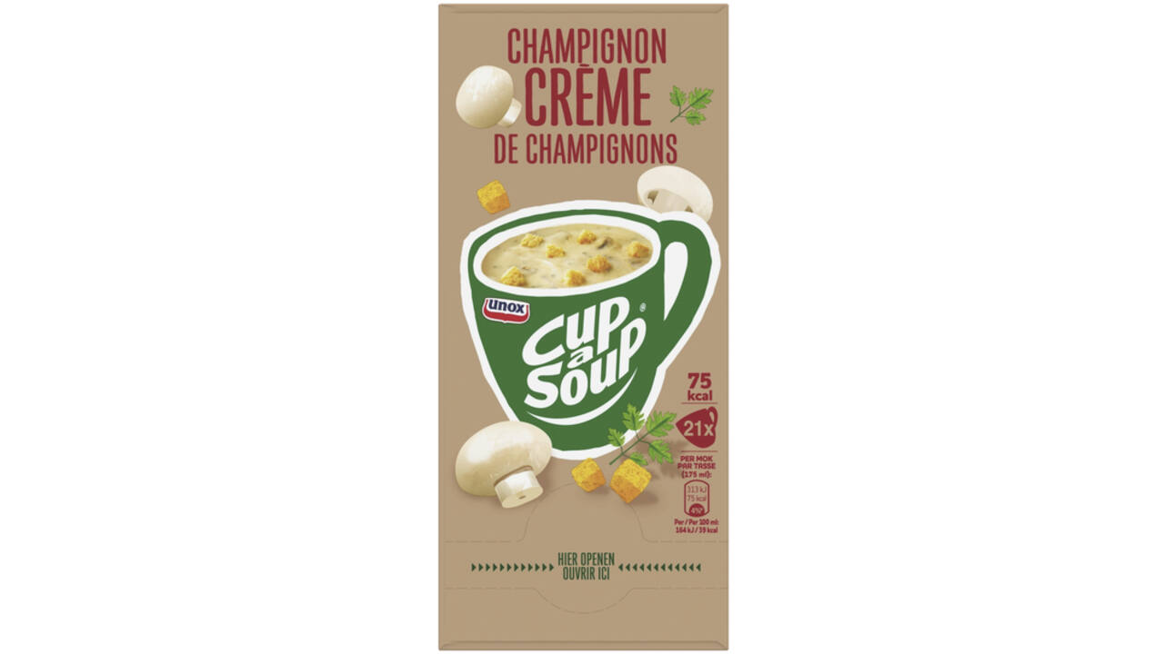 Cup-a-Soup Unox champignon crème 175ml