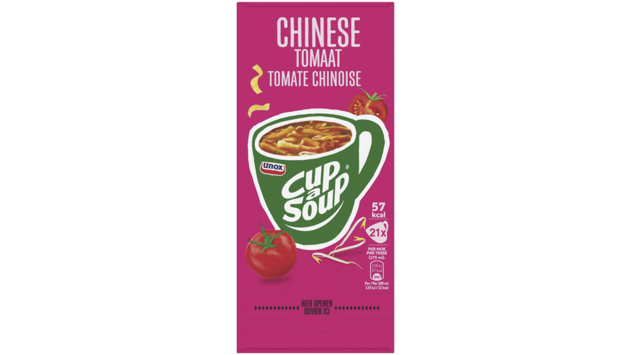Cup-a-Soup Unox Chinese tomaten 175ml