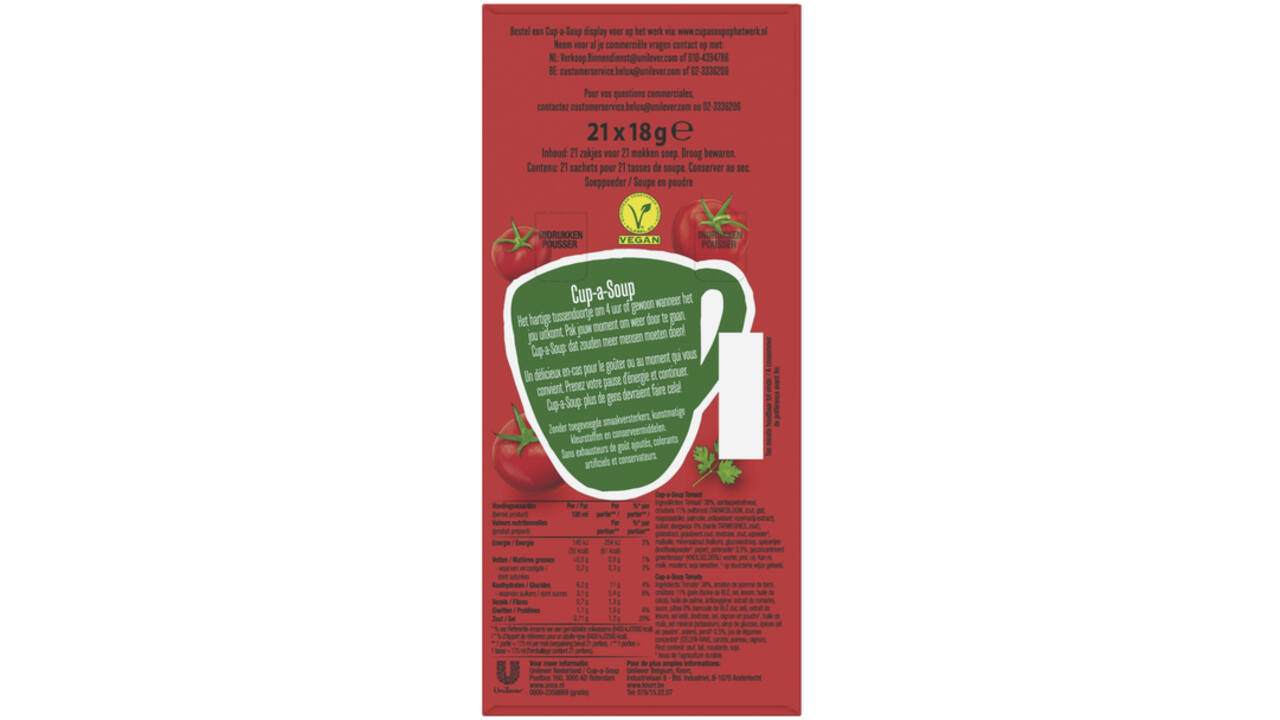 Cup-a-Soup Unox tomaat 175ml