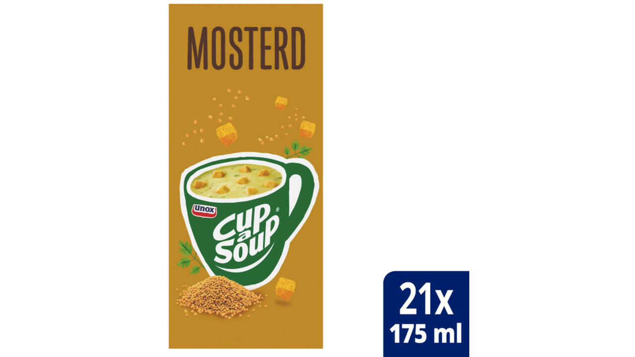 Cup-a-Soup Unox mosterd 175ml