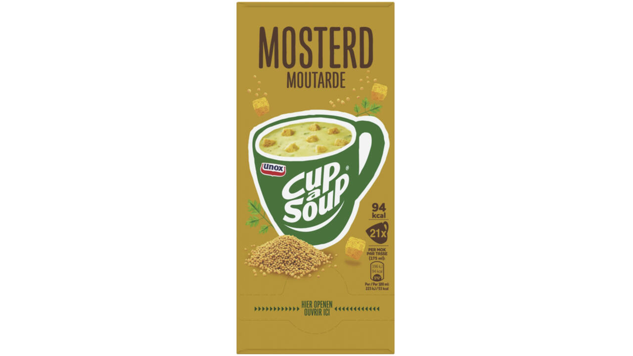 Cup-a-Soup Unox mosterd 175ml