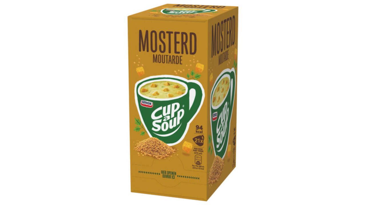 Cup-a-Soup Unox mosterd 175ml