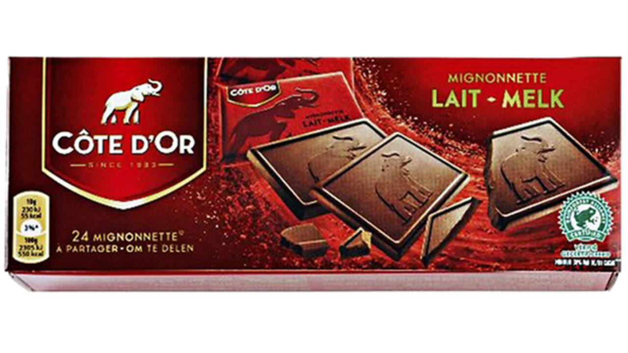 Chocolade Cote d'Or mignonnette melk 24x10 gram