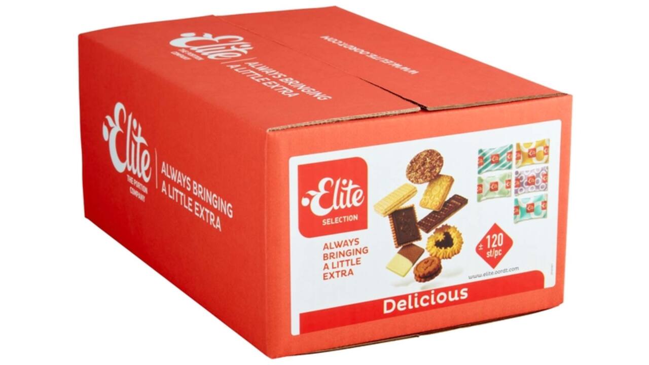 Koekjes Elite Selection Delicious mix 120 stuks