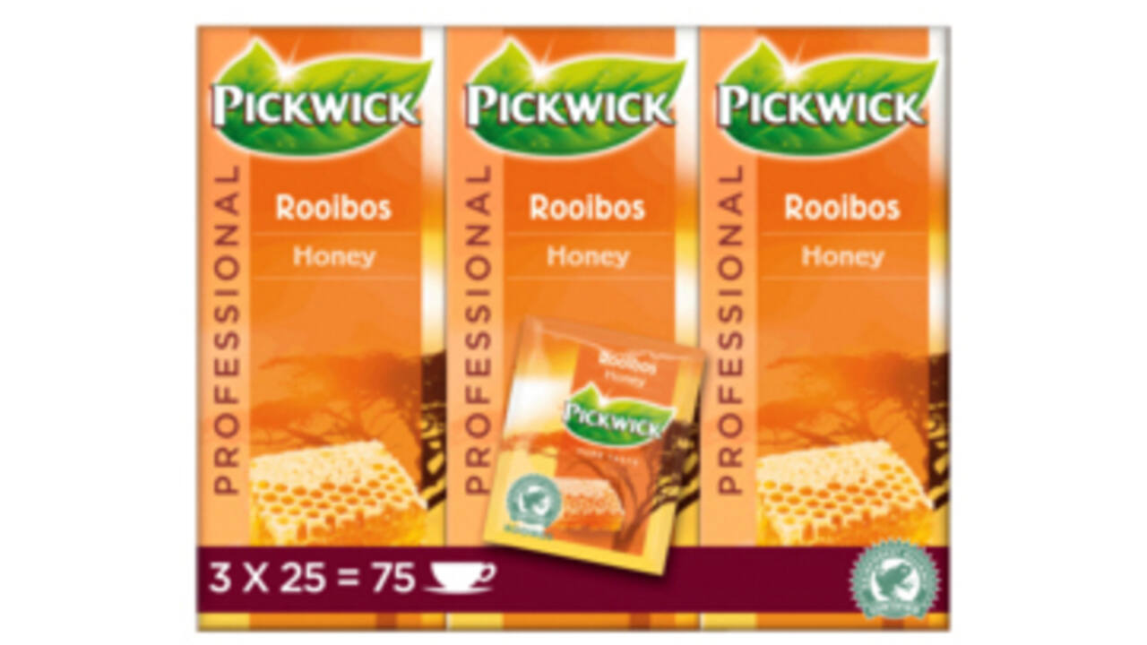 Thee Pickwick rooibos honey 25x1.5gr