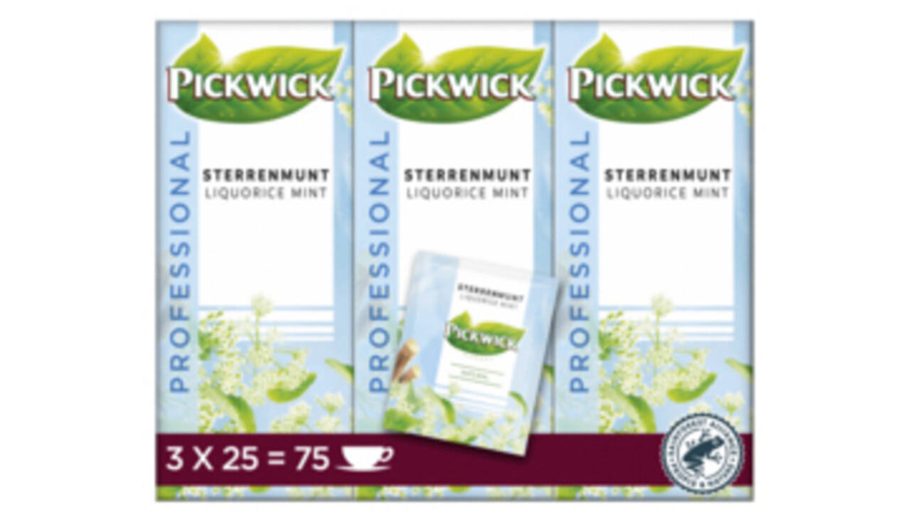 Thee Pickwick sterrenmunt 25x2gr met envelop