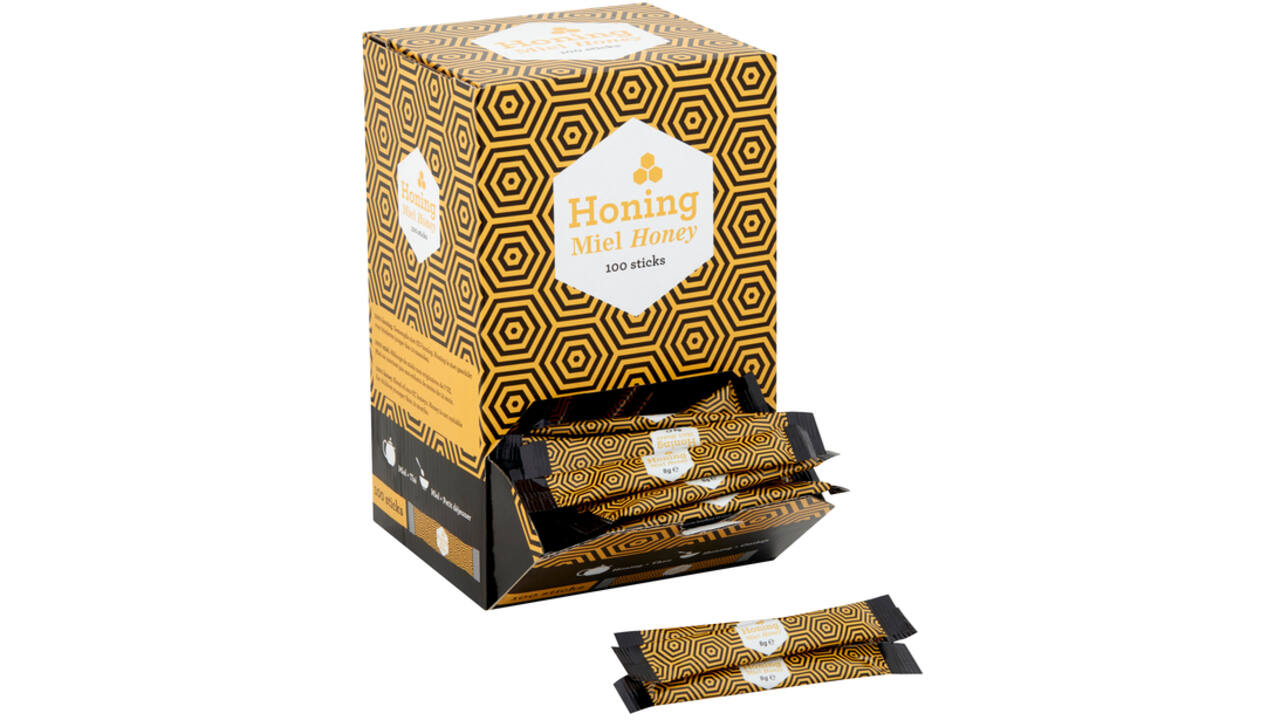 Honingsticks Van Oordt 100 stuks