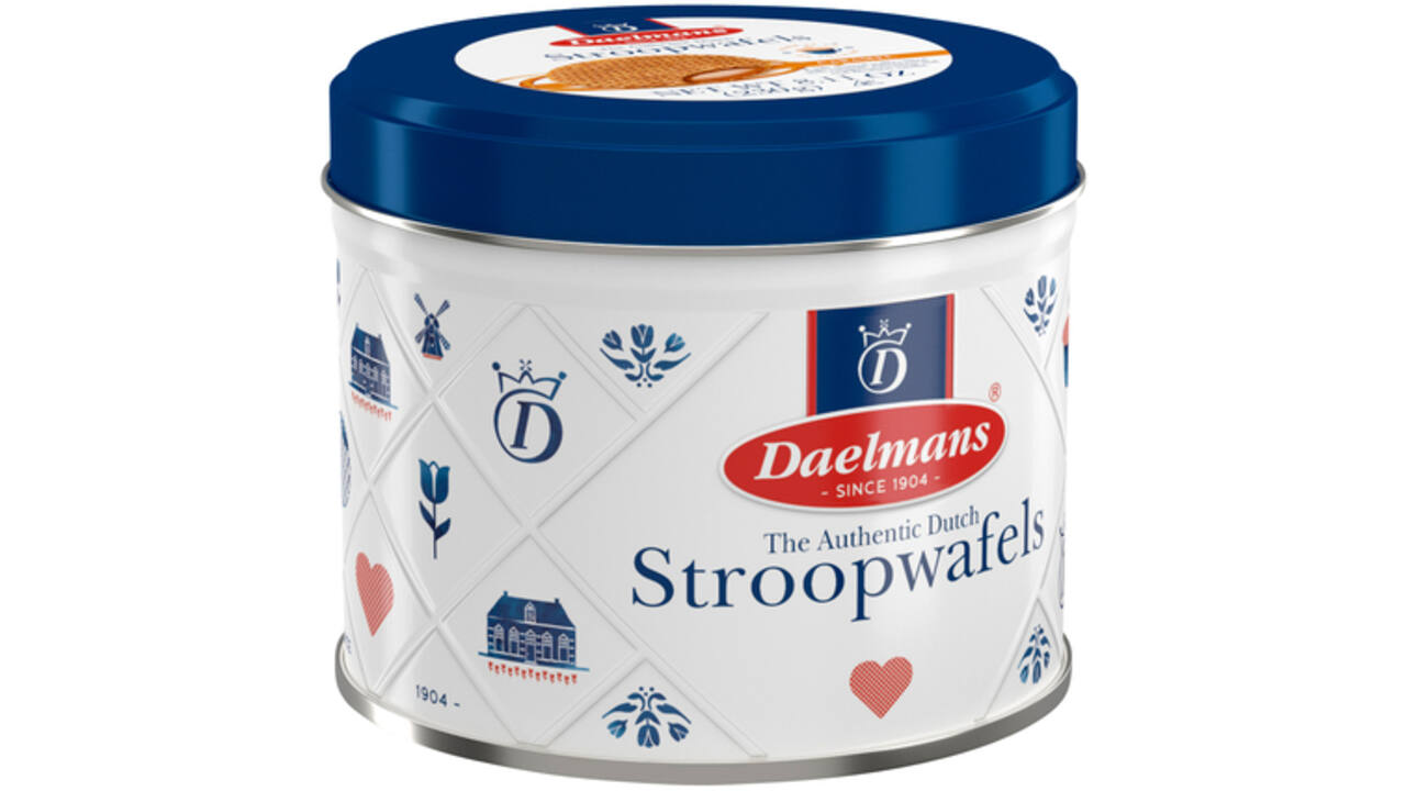 Stroopwafels Daelmans cadeaublik 230gr