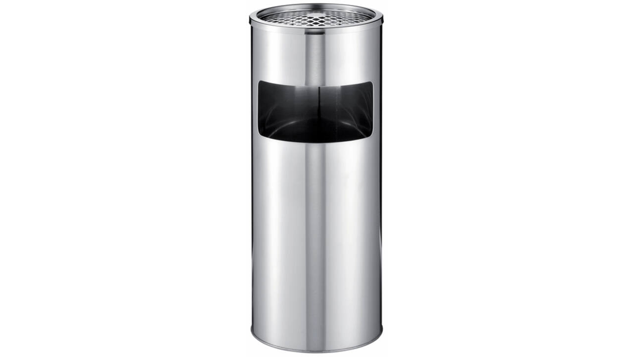 As-papierbak Durable 3373-23 rond RVS