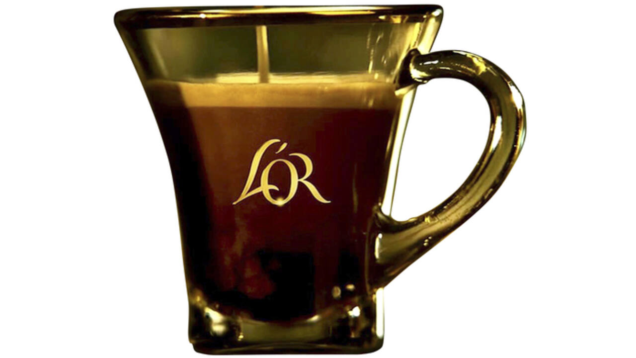 Koffiecups L'Or dispenser
