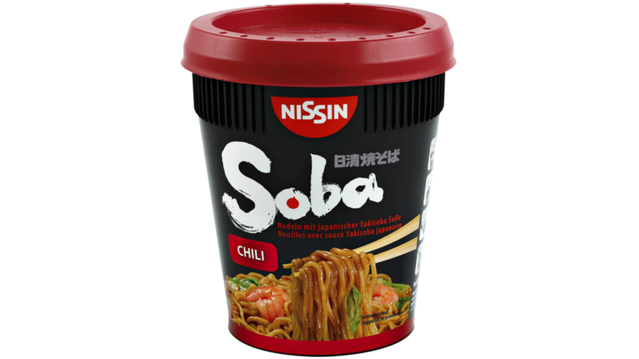 Noodles Nissin Soba chili cup