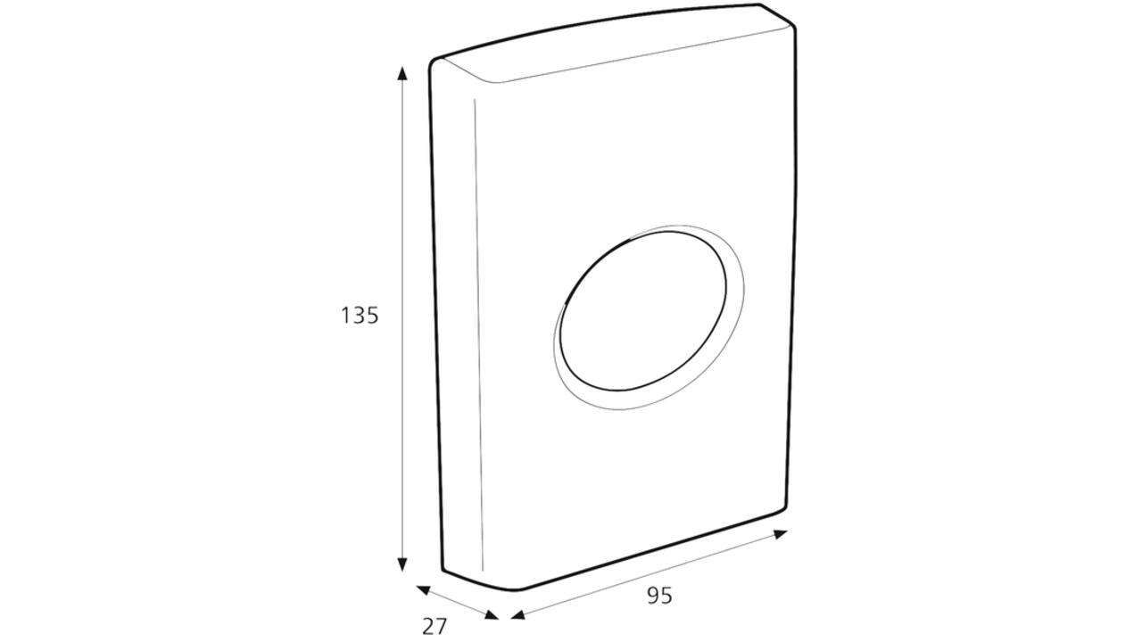 Dispenser Katrin 91875 dameshygienezakjes wit