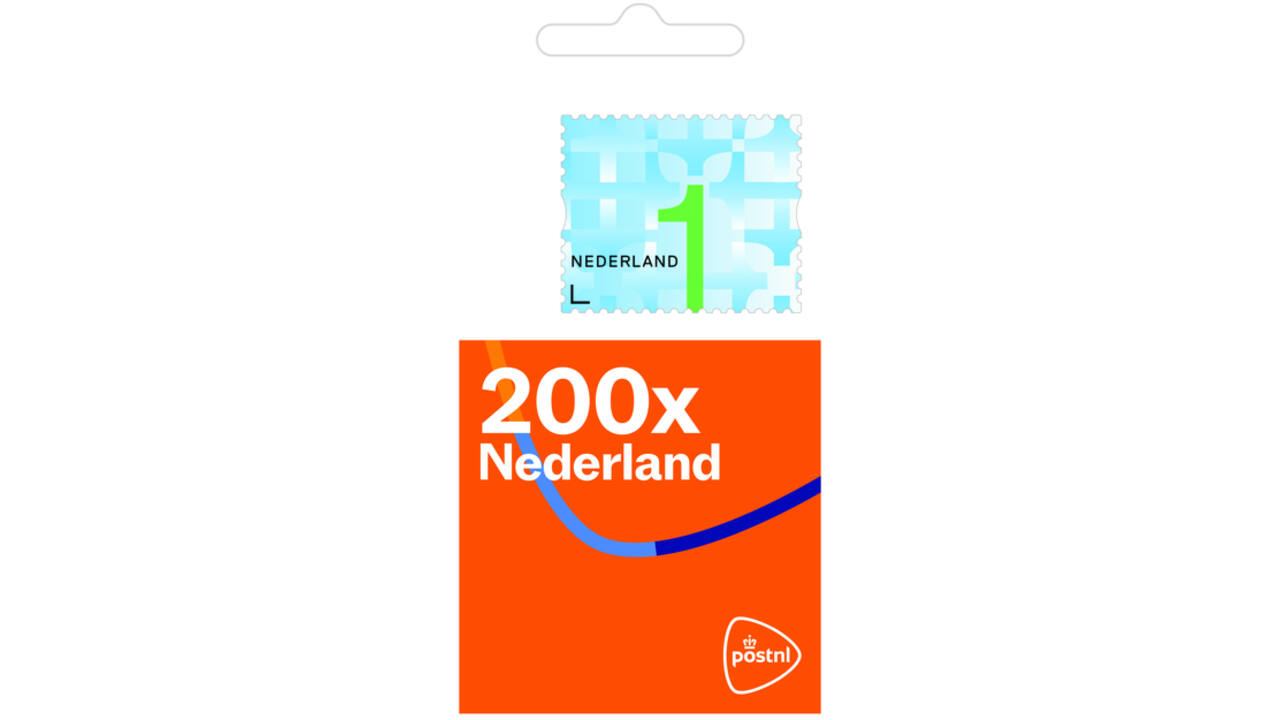 Postzegel Nederland Waarde 1 zelfklevend rol à 200 stuks