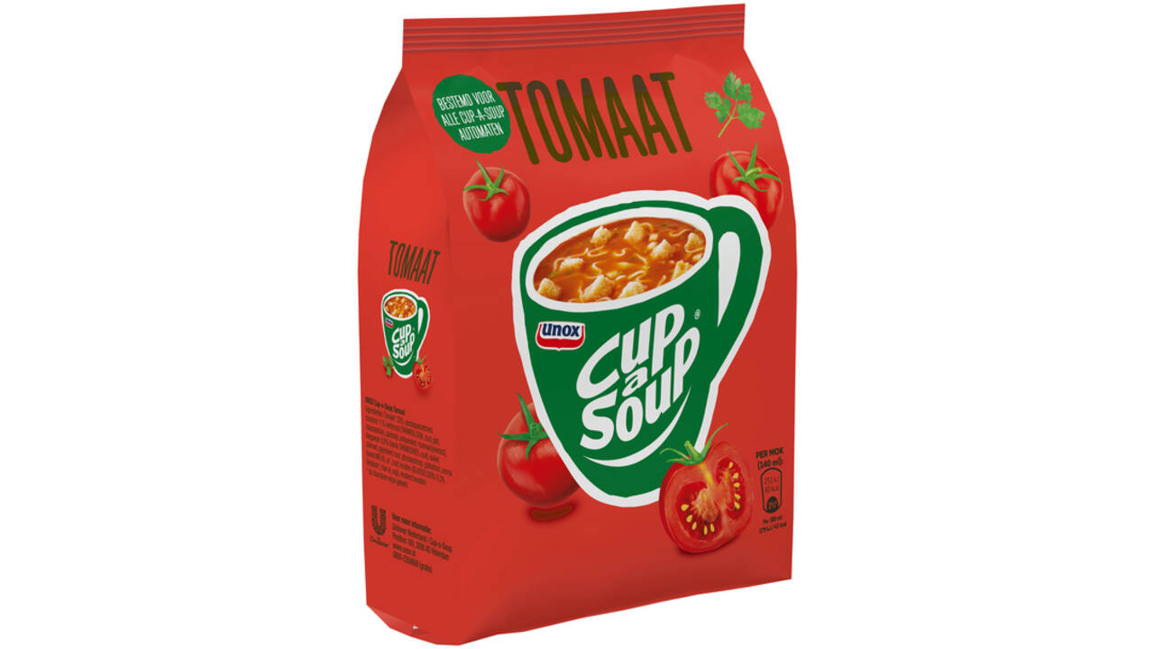 Cup-a-Soup Unox machinezak tomaat 140ml