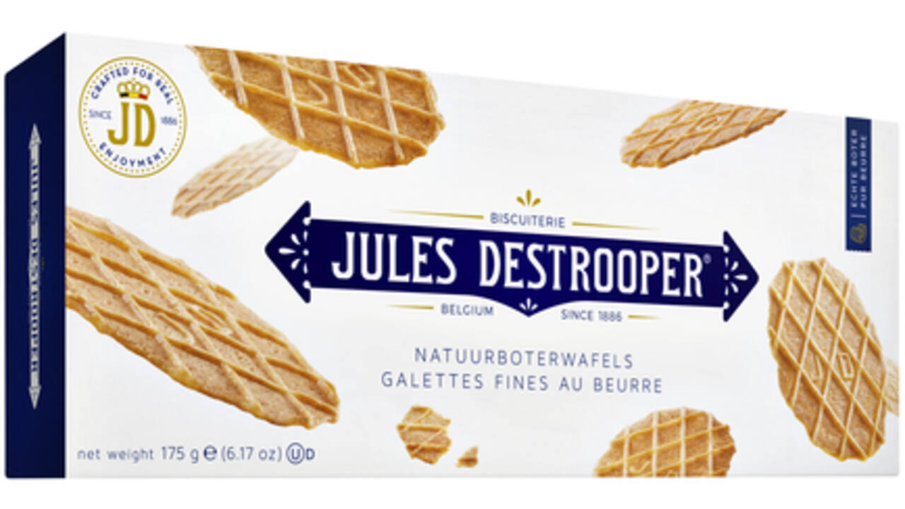 Natuurboterwafel Jules Destrooper 175gr