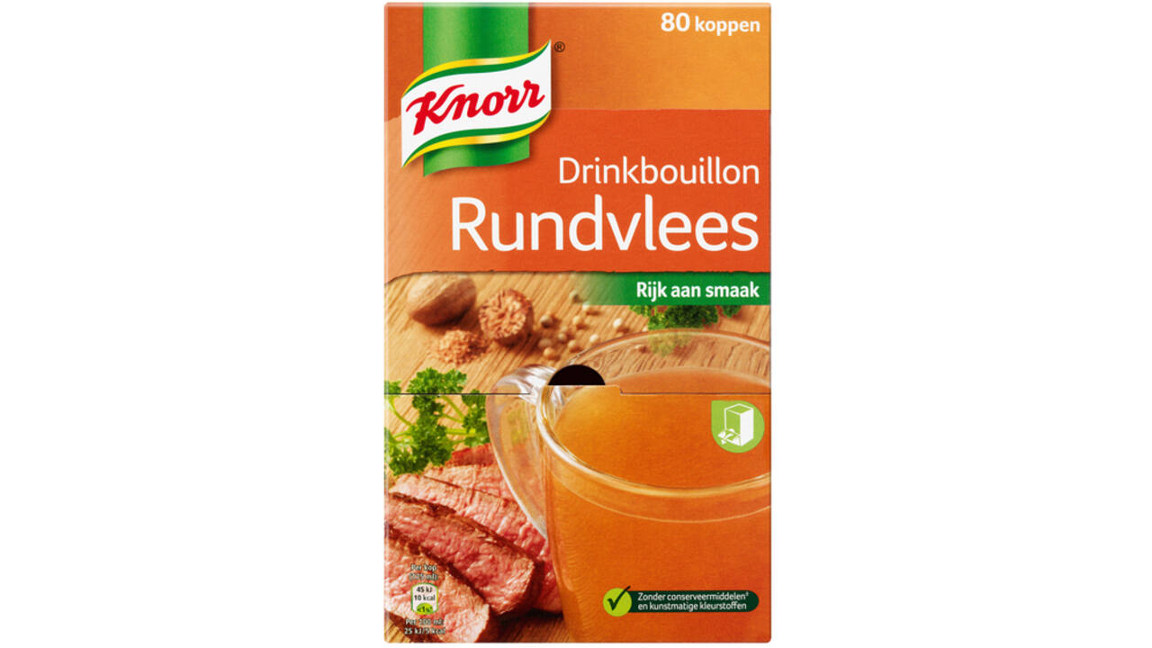 Drinkbouillon Knorr rundvlees