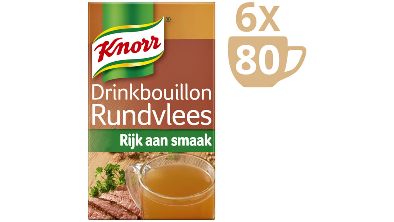 Drinkbouillon Knorr rundvlees