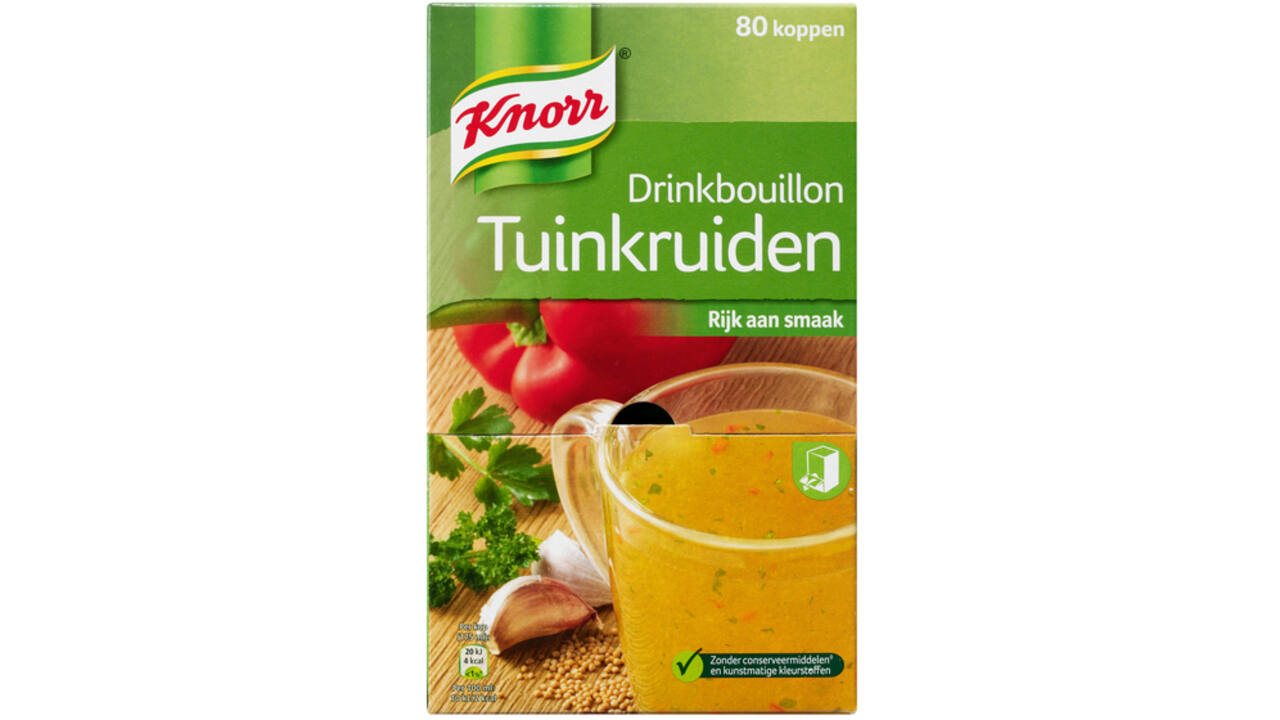 Drinkbouillon Knorr tuinkruiden