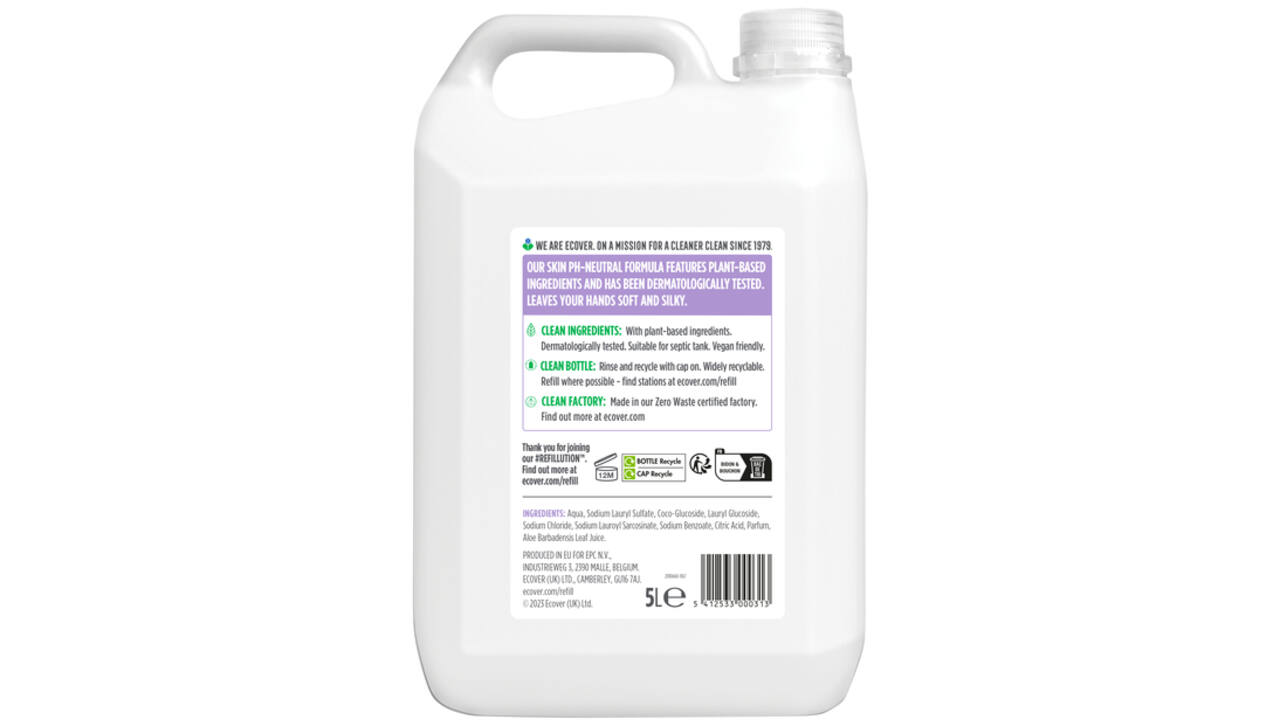 Handzeep Greenspeed Ecover lavendel 5 liter