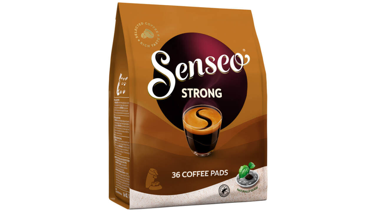 Koffiepads Douwe Egberts Senseo strong 36 stuks