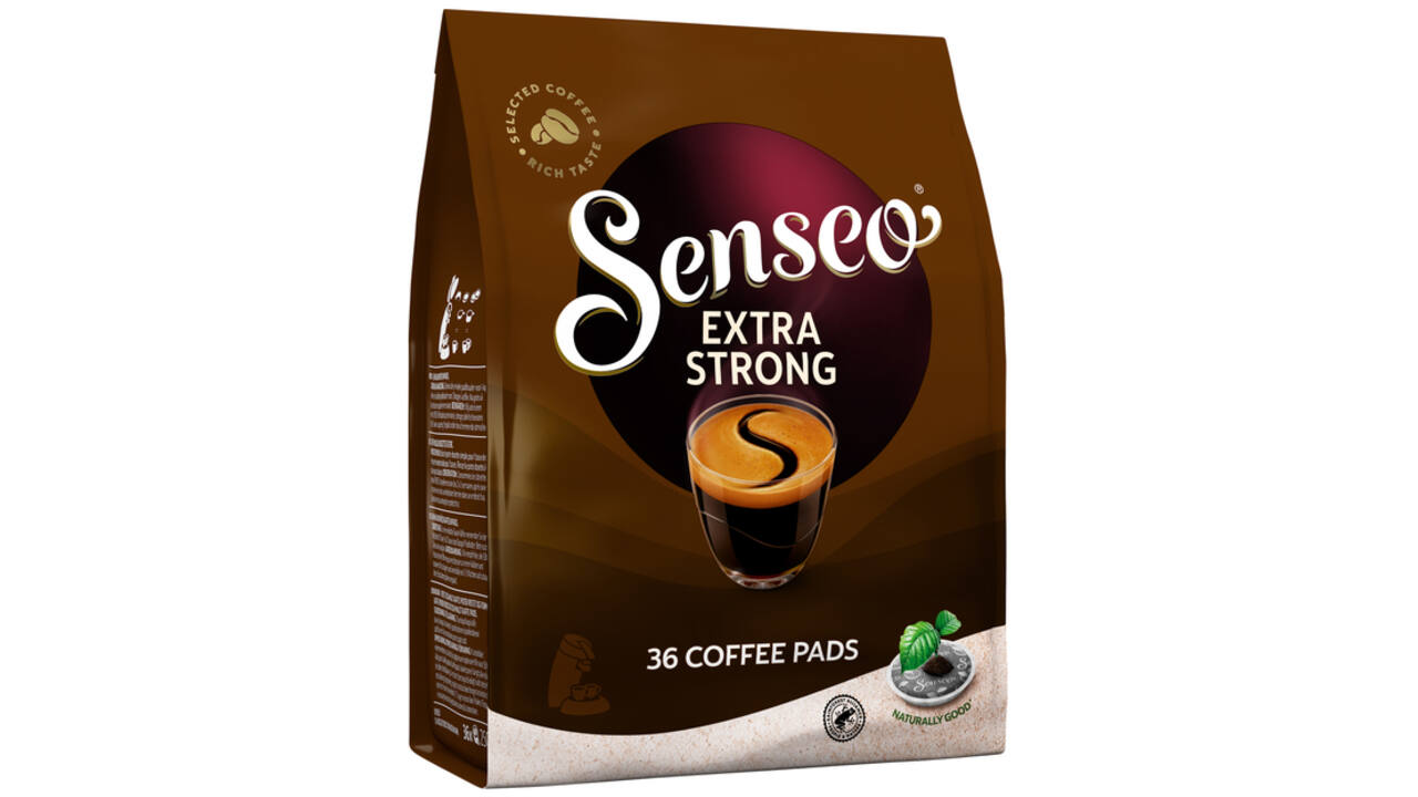 Koffiepads Douwe Egberts Senseo extra strong 36 stuks