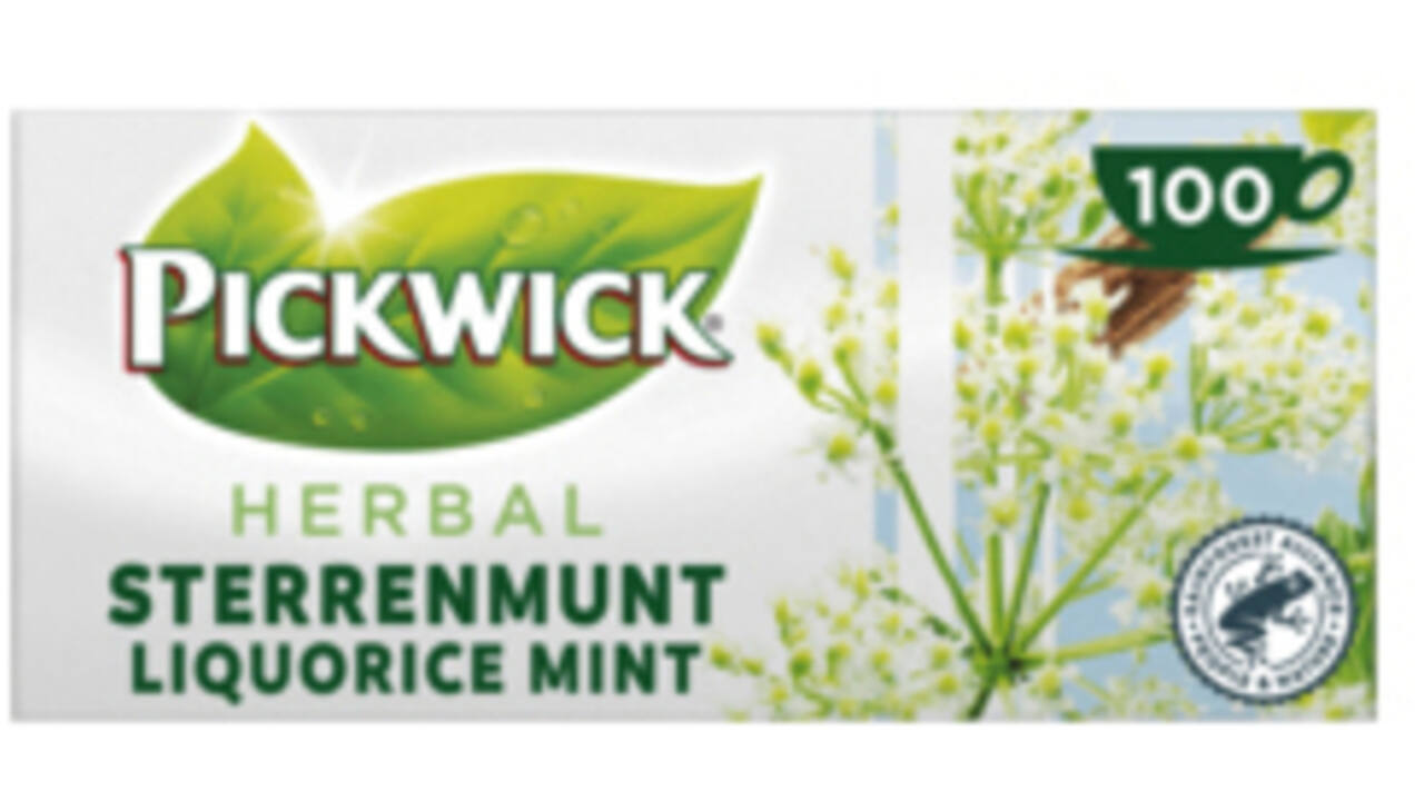 Thee Pickwick sterrenmunt 100x2gr met envelop