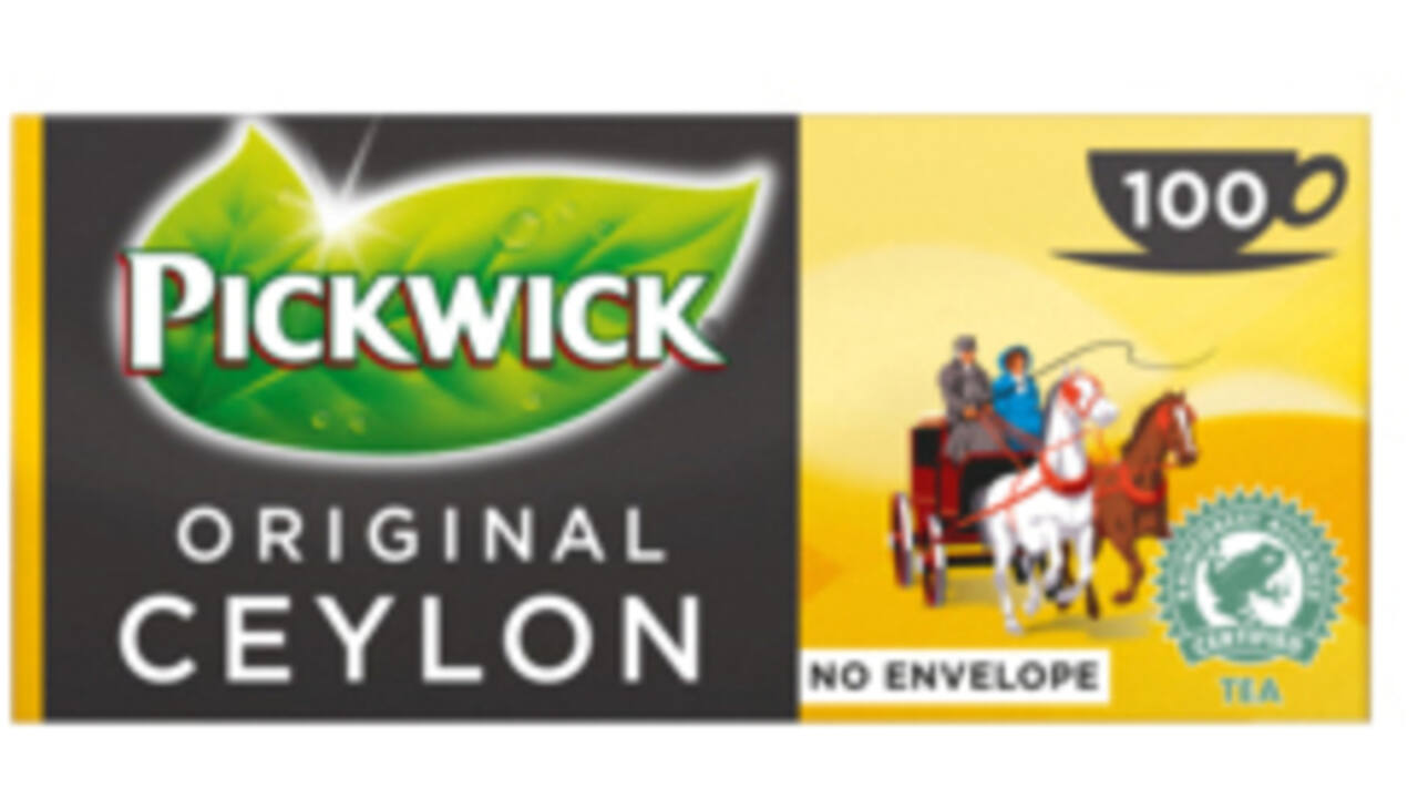Thee Pickwick ceylon 100x2gr zonder envelop