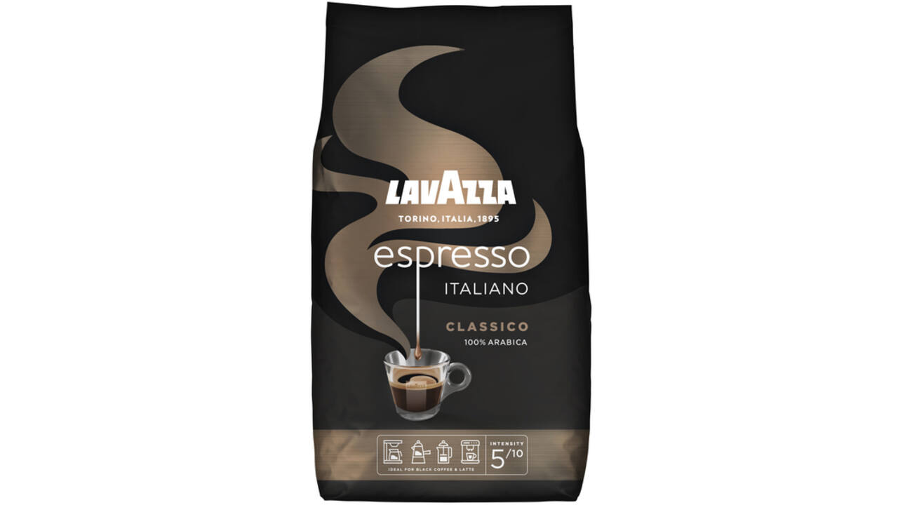 Koffie Lavazza Caffè espresso bonen black 1000gr