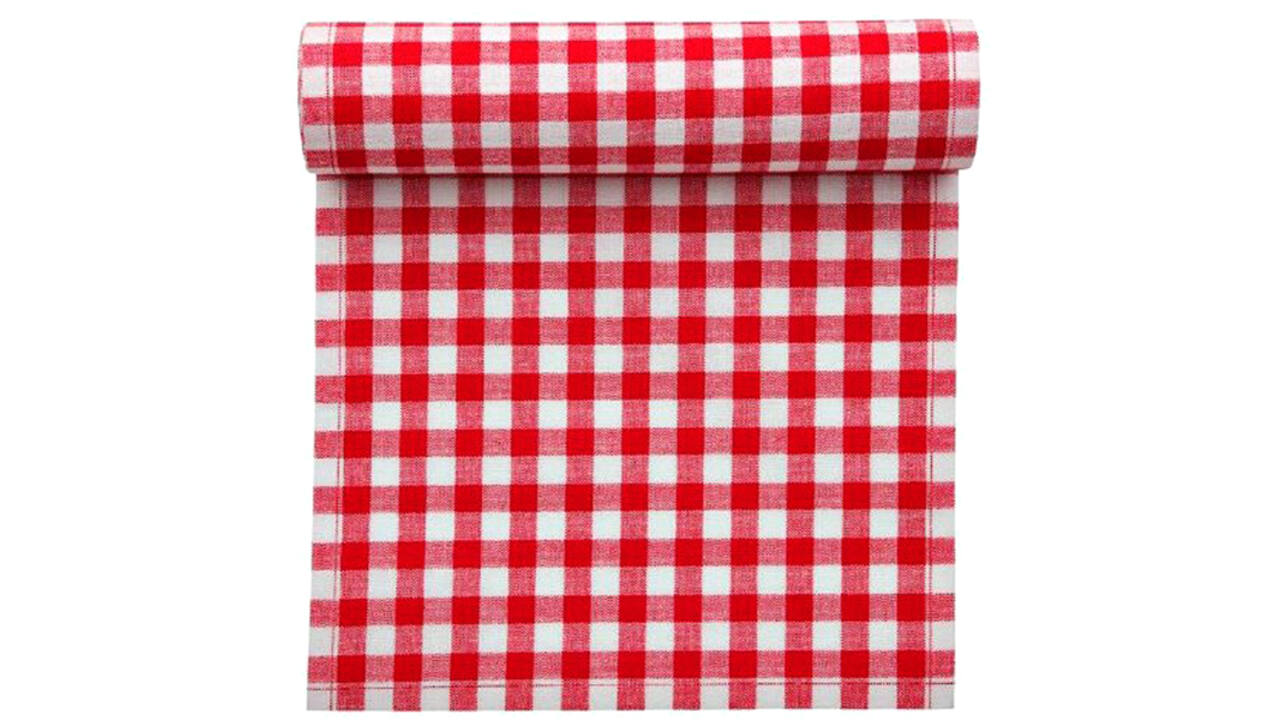 Lunchservet Tork Bistro 1/4-vouw 1-laags 400st rood 509359