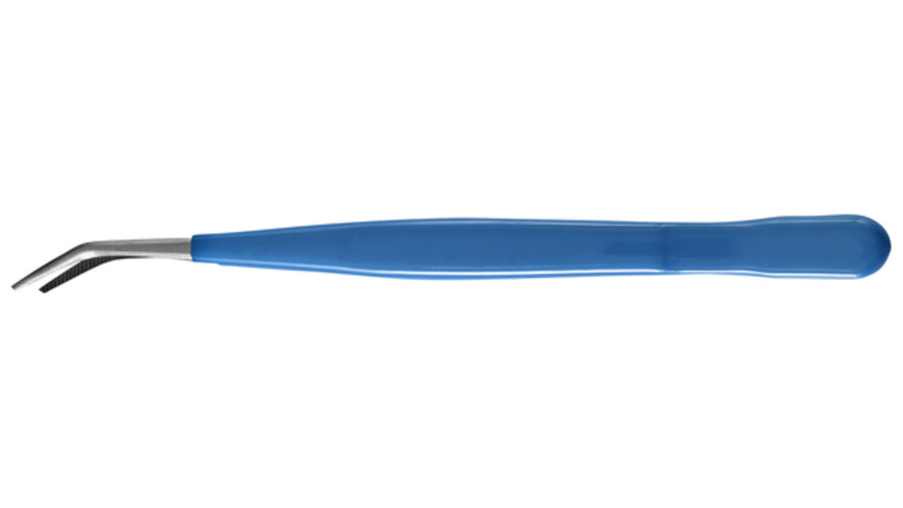 Pincet Westcott soft grip blauw