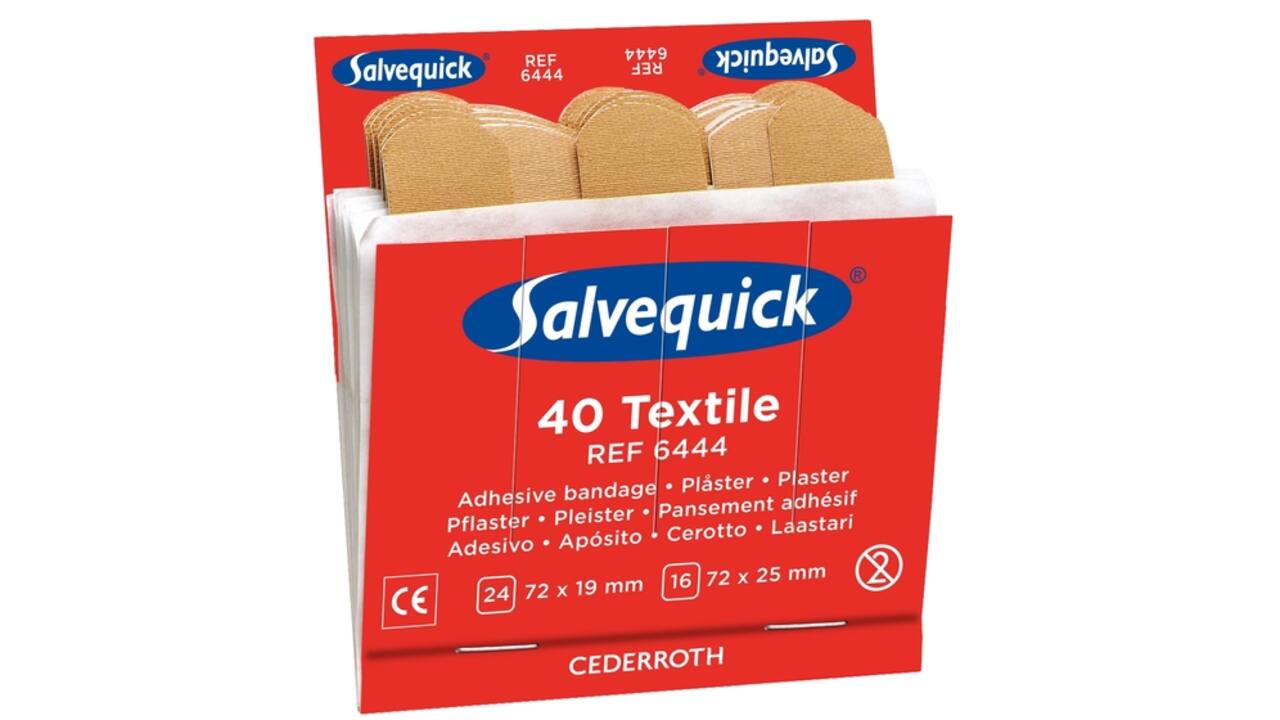 Pleister Salvequick navulling textiel 6444