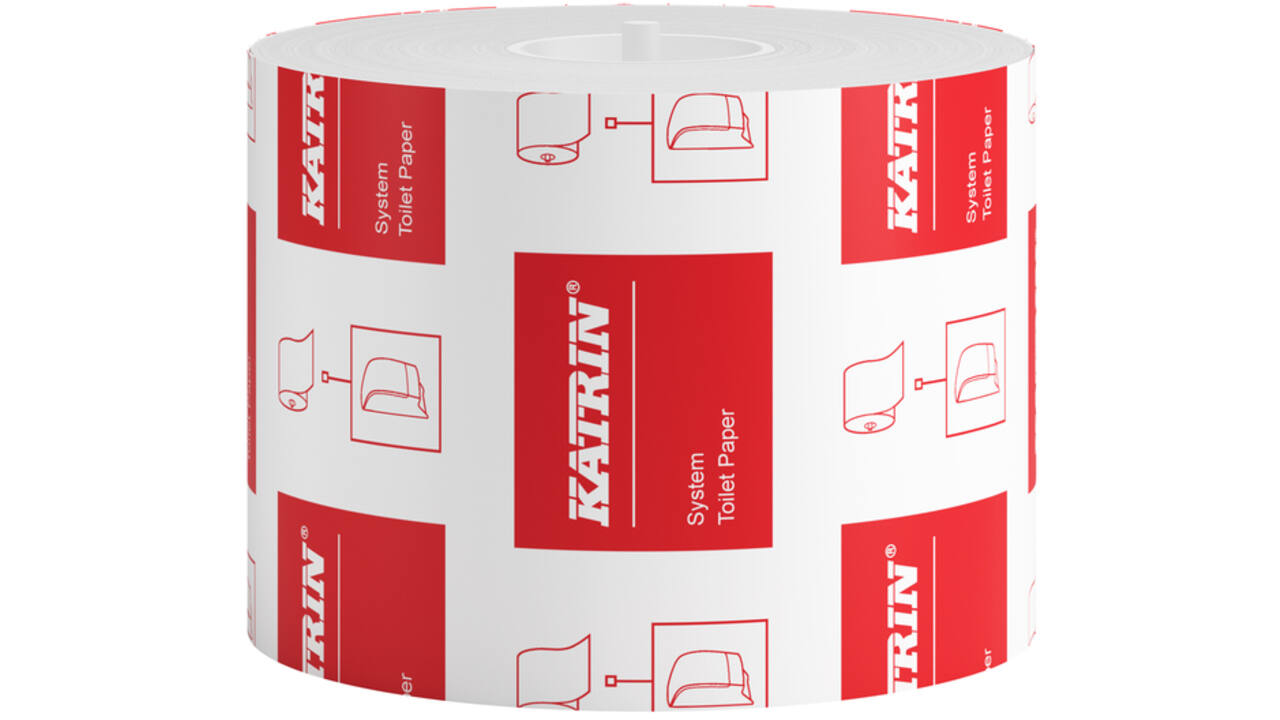 Toiletpapier Katrin System 2-laags wit 36rollen